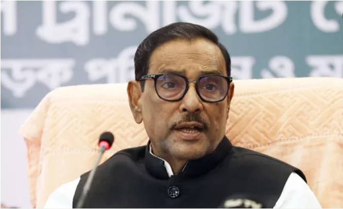 পাকিস্তানের প্রধানমন্ত্রীর বক্তব্যে বিএনপির লজ্জা পাওয়া উচিত: ওবায়দুল কাদের