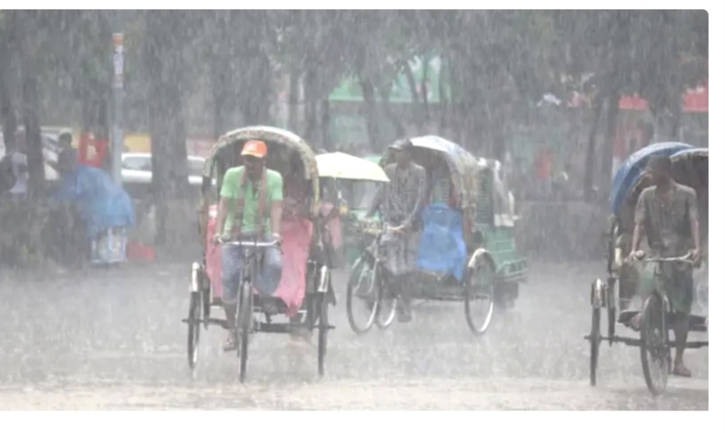 চার বিভাগে বজ্রসহ বৃ...