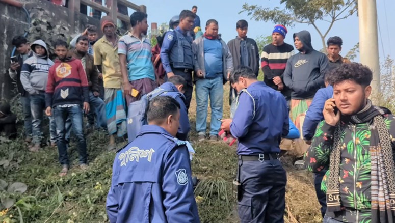 ফরিদপুরে যুবককে হাত-পা বেঁধে ও গলা কেটে হত্যা
