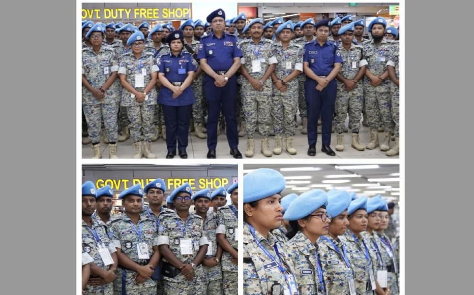 জাতিসংঘ শান্তিরক্ষা মিশনে যোগ দিতে কঙ্গো গেলেন ১৮০ পুলিশ সদস্য